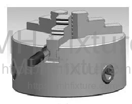 Eccentric adjustment step 3: Re-engaging the modified Jaw 1 for synchronized clamping