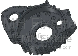 3D Model of the Automotive Flywheel Shell